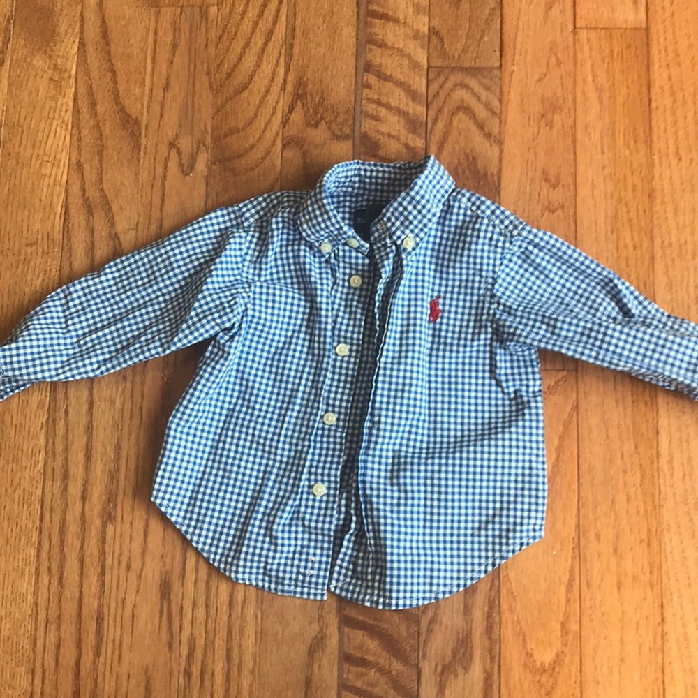 Button down polo
